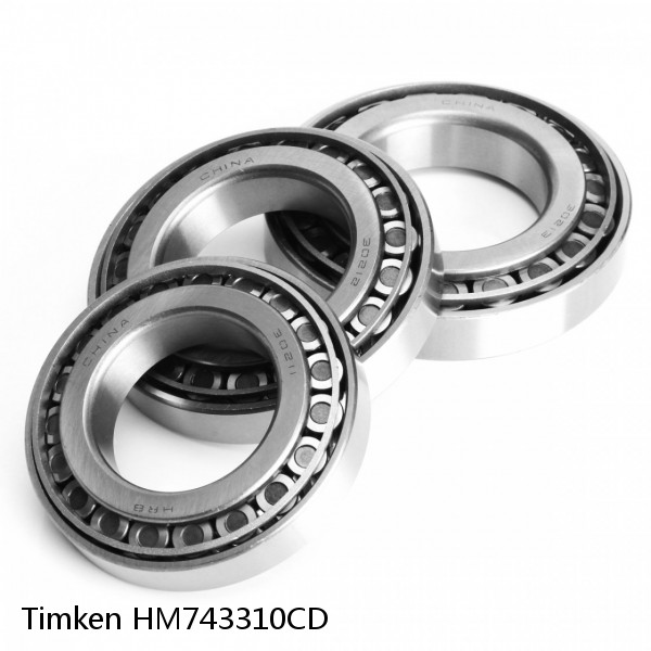 HM743310CD Timken Tapered Roller Bearing Assembly