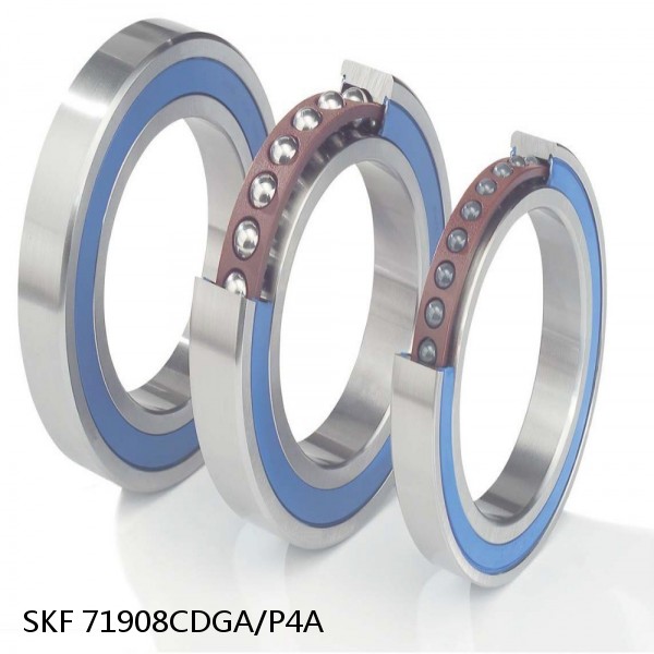 71908CDGA/P4A SKF Super Precision,Super Precision Bearings,Super Precision Angular Contact,71900 Series,15 Degree Contact Angle