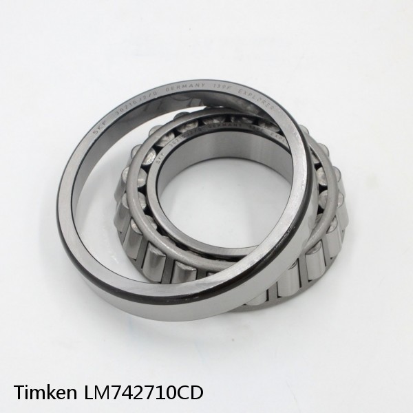LM742710CD Timken Tapered Roller Bearing Assembly #1 image